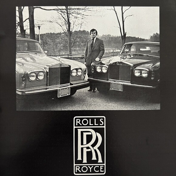 1977 Rolls Royce PRINT AD Sedan Auto VINTAGE High Transco, Inc. High Point, NC - Picture 2 of 3